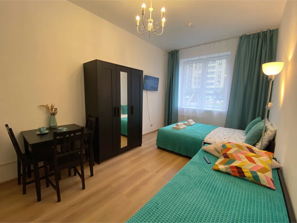 Квартира Квартира Студия в Песочном/уютно как дома/зеленый район/рядом озера, залив — Песочный