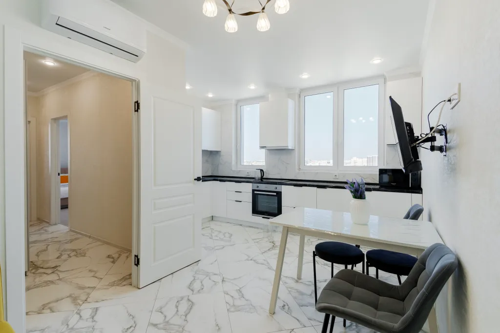 Квартира Светлая и тихая квартира в ЖК Онегин — Ростов-на-Дону