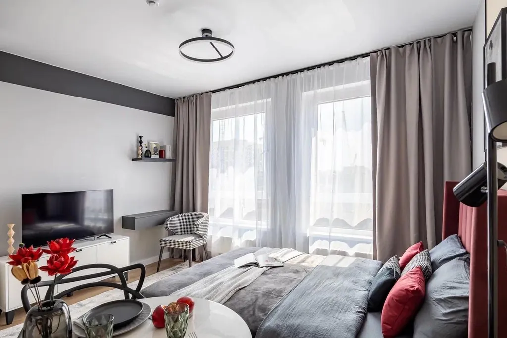 Квартира MaxRealty24 Квартира в 5 минутах ходьбы от станции метро Аминьевская — Москва