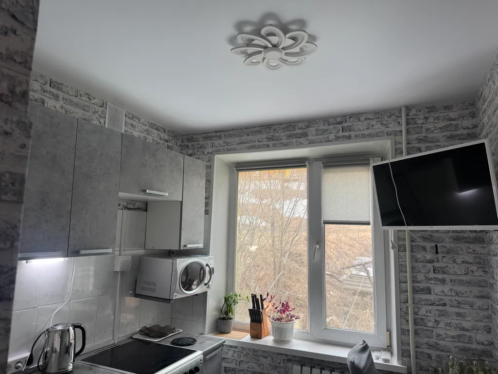 Просторная двухкомнатная квартира с видом на Мишенную сопку