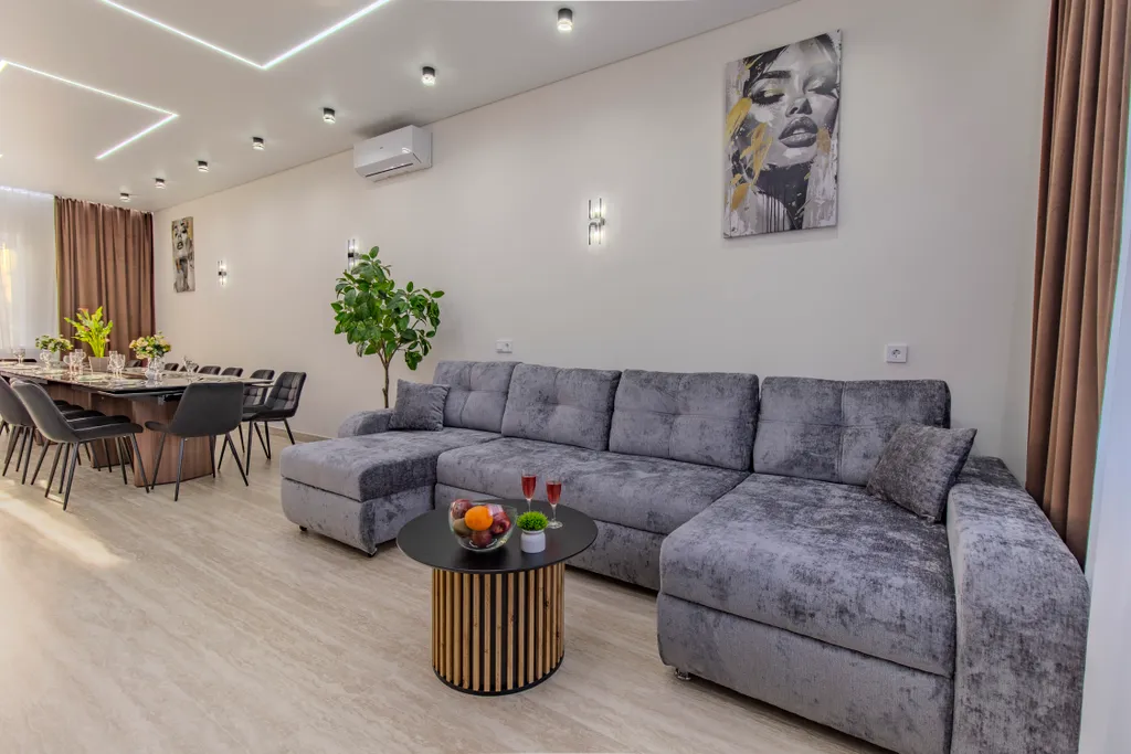 Уютный дом с чаном для большой компании