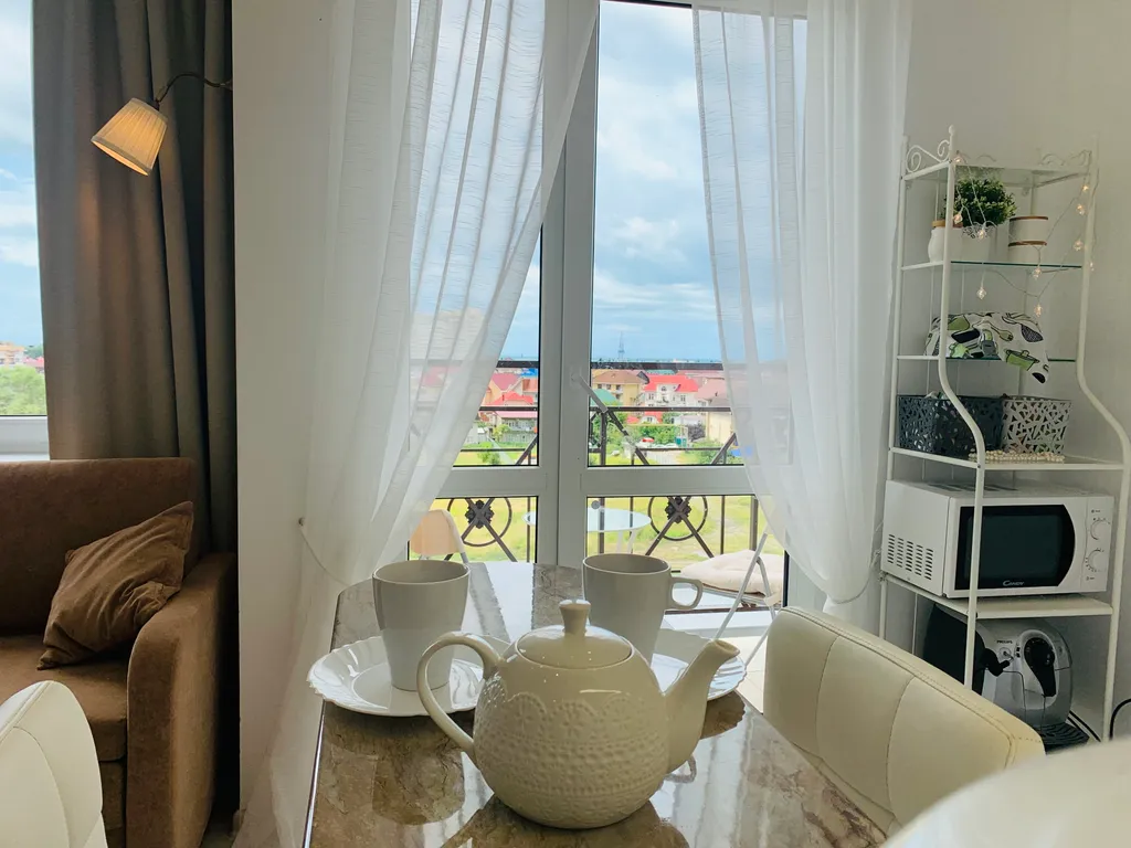 Студия с видом на море