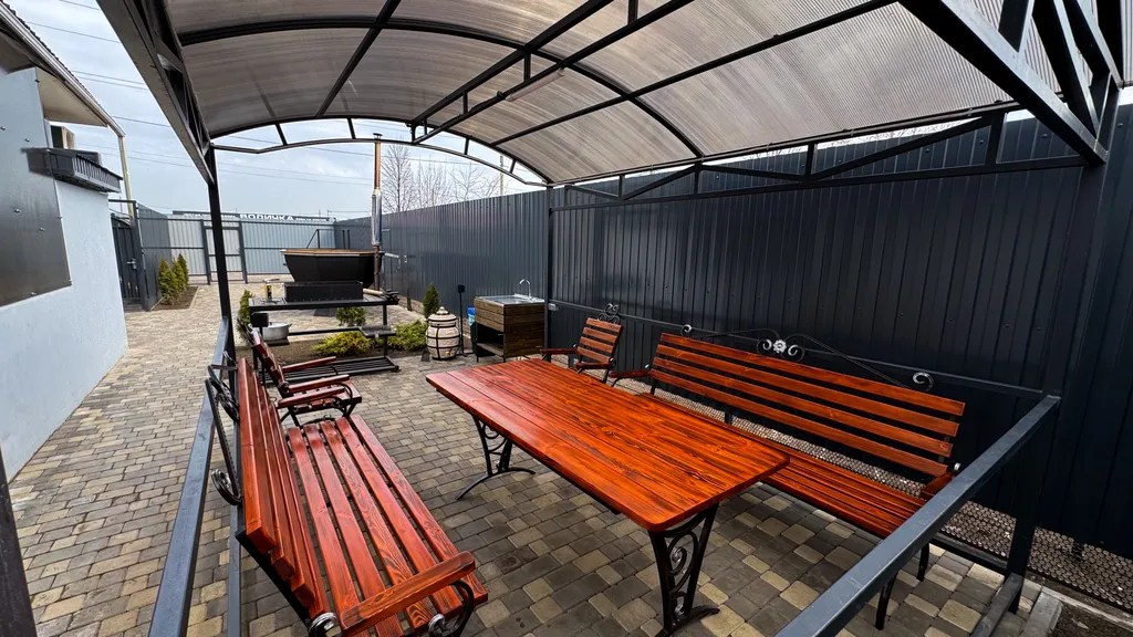 Дом с чаном, баней, джакузи и зоной барбекю