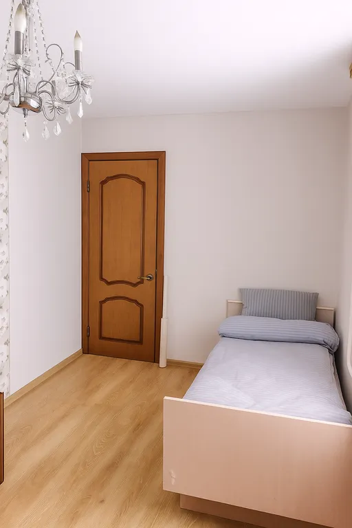 Квартира для рабочих поездок с балконом