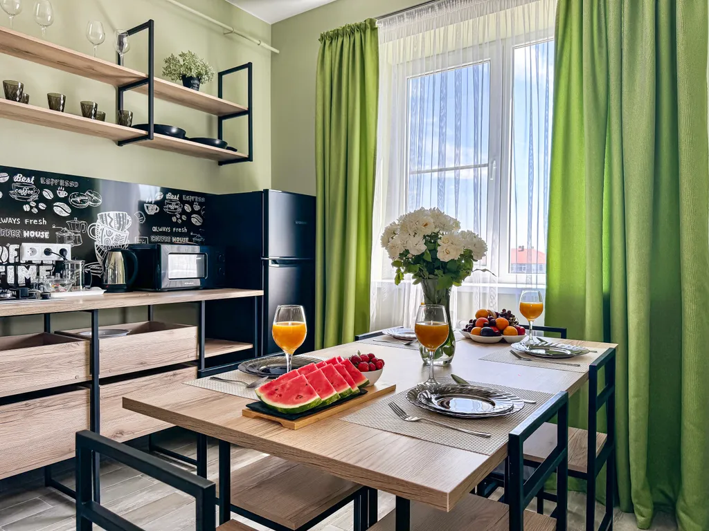 Уютная однокомнатная квартира в тихом живописном месте