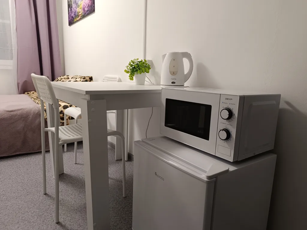 Одна из четырёх в квартире мини- студия сирень