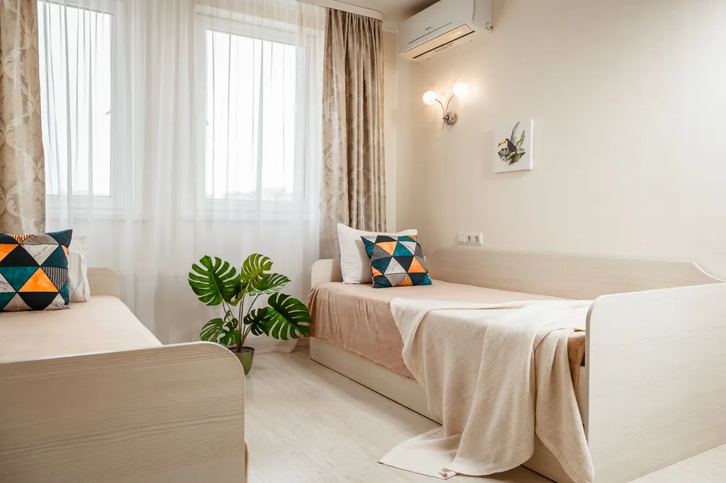 Квартира Просторная квартира с видом на море — Анапа