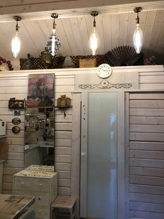 ТеремОК, дизайн сказки с финской сауной и мангал-олень