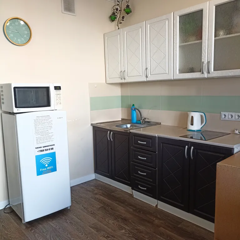 Уютная квартира-студия рядом с центром города в новом микрорайоне