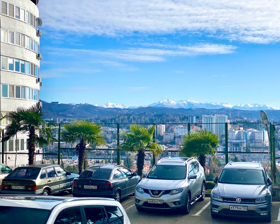 Квартира Квартира Студия в центре с террасой Сияние Сочи — Сочи