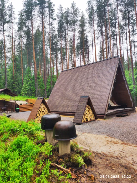 Карельский хутор A-frame