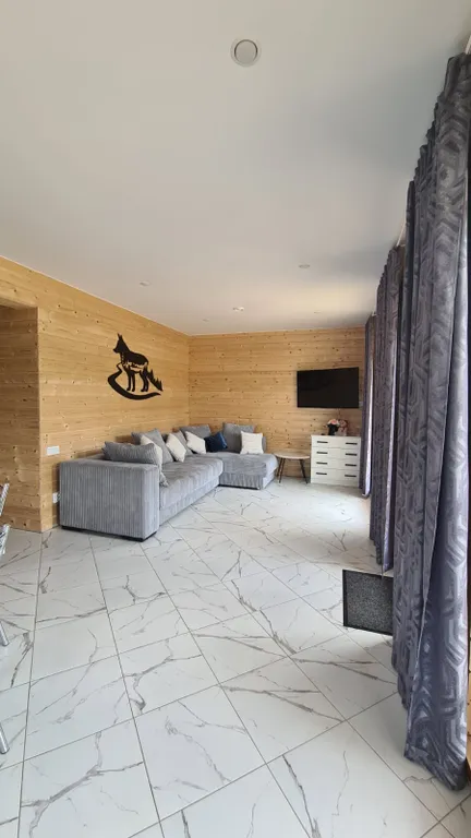 Коттедж Гостевой дом с террасой и сауной в Карелии, вблизи реки и озера Ладоги — Видлица