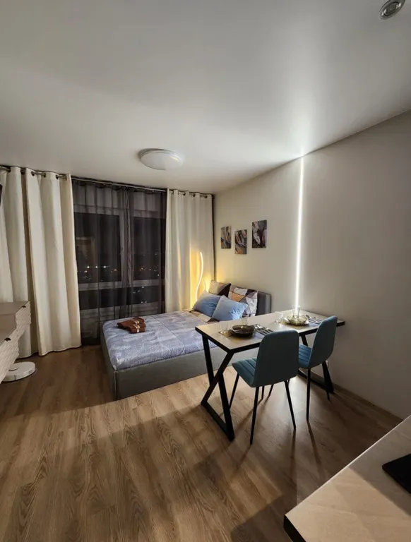 Новая уютная студия с панорамным видом