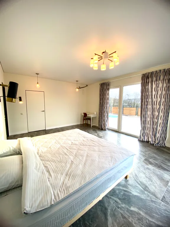 Коттедж Дом в стиле Хай - Тек — Галицино