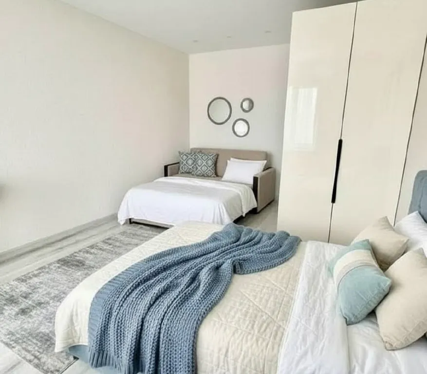 Семейный апартамент с шикарным видом возле реки Амур.