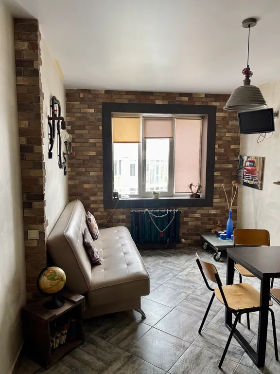 Большая однокомнатная квартира в центре города