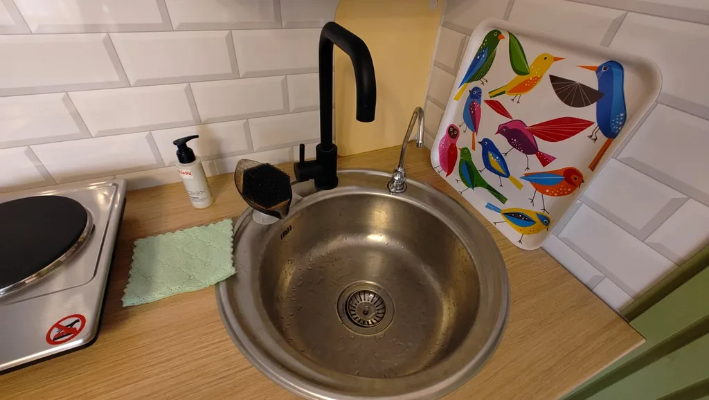 Студия в центре Выборга, Приют уставших ножек