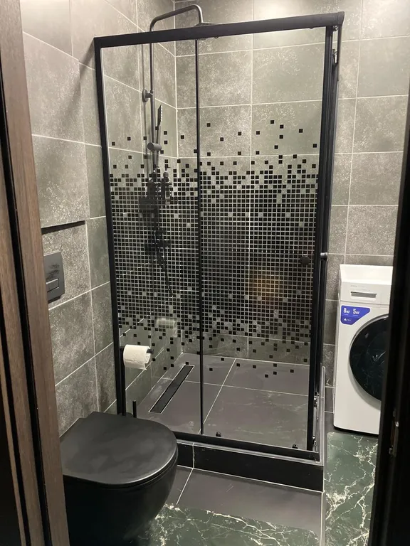 Однокомнатная квартира-студия с дизайнерским ремонтом