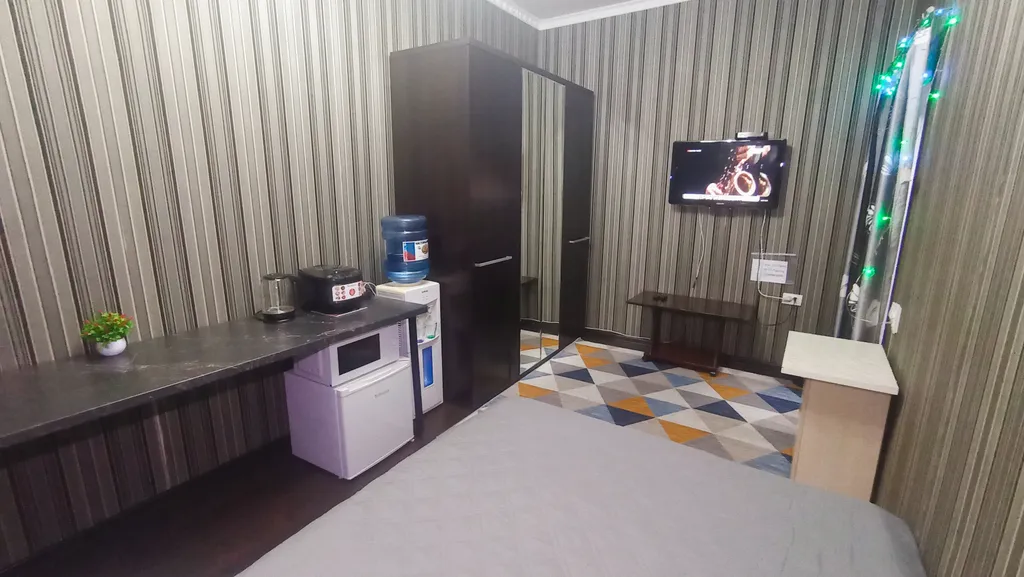 Уютное жилье без кухни в центре с кондиционером