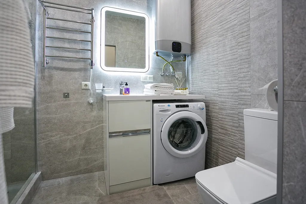 Двухкомнатный апартамент с видом на море с террасой с 2 санузлами