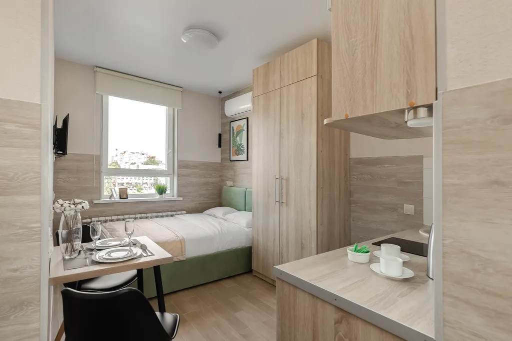 Квартира Квартира Уютная студия у метро, всё для комфортного проживания — Москва