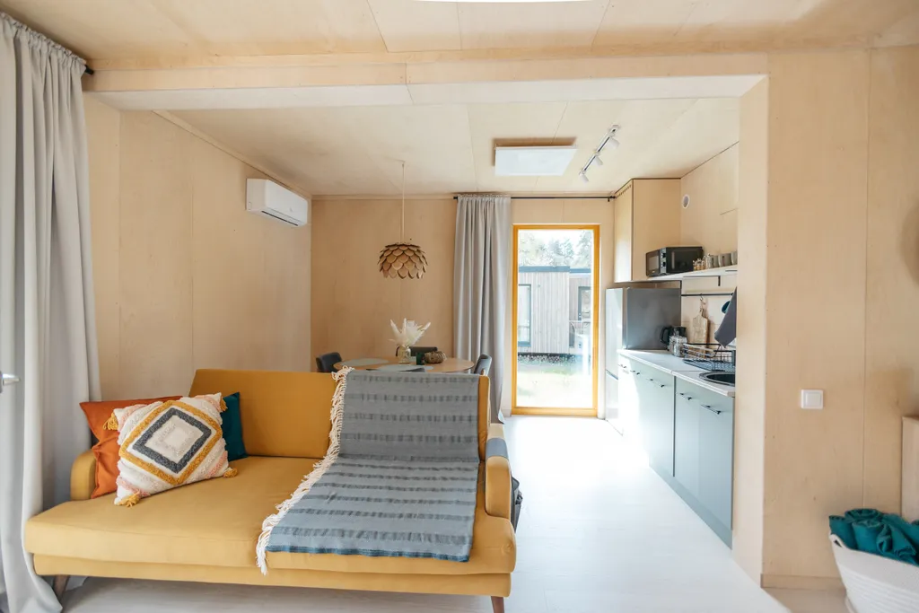 Уютный семейный дом в сосновом лесу