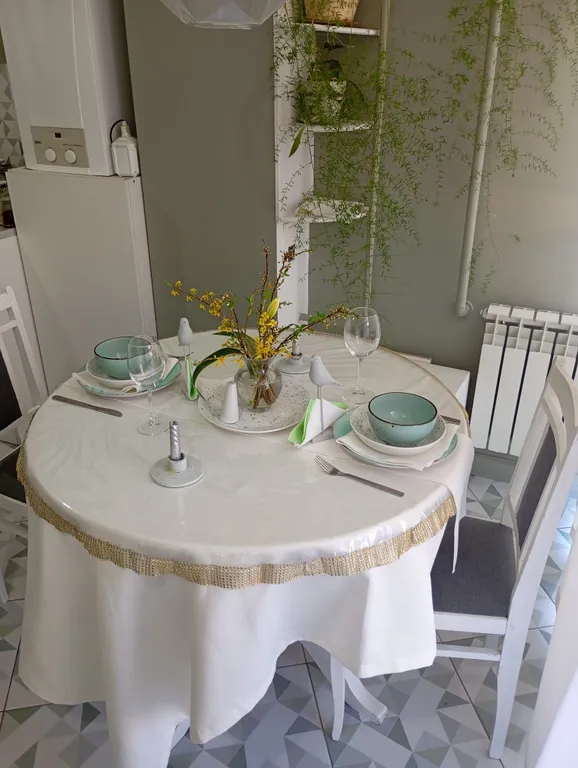 Квартира с цветами