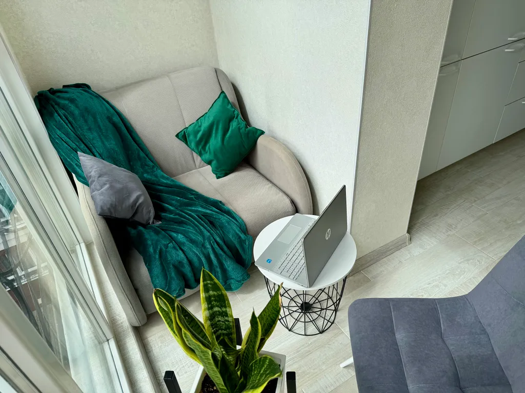 Квартира с видом на озеро