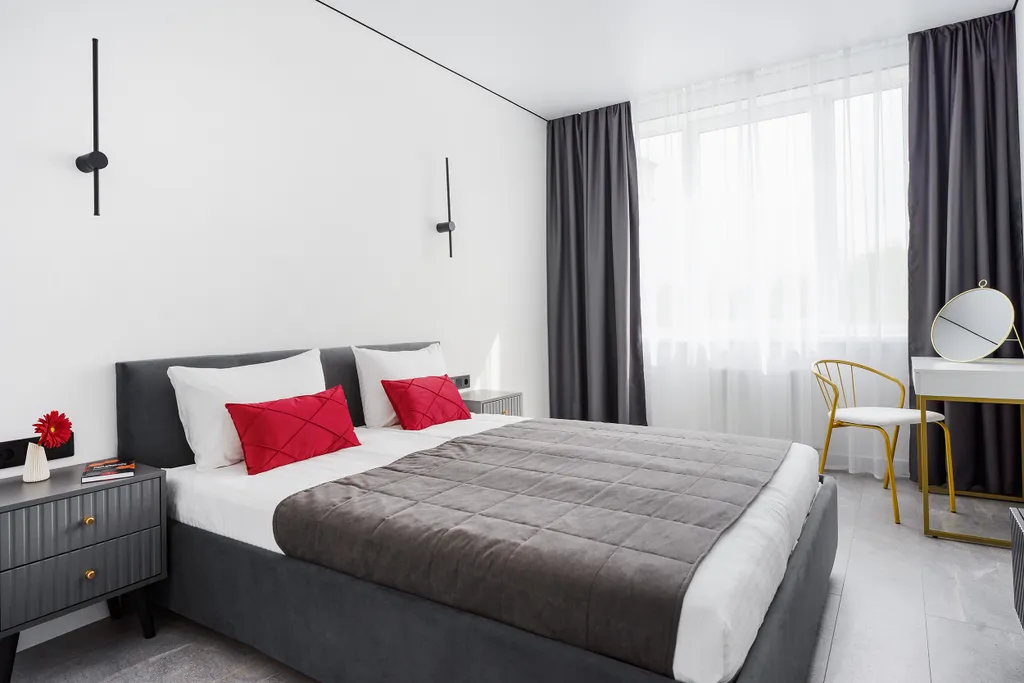 Квартира Квартира Евродвушка Вельвет с ванной и балконом — Калининград