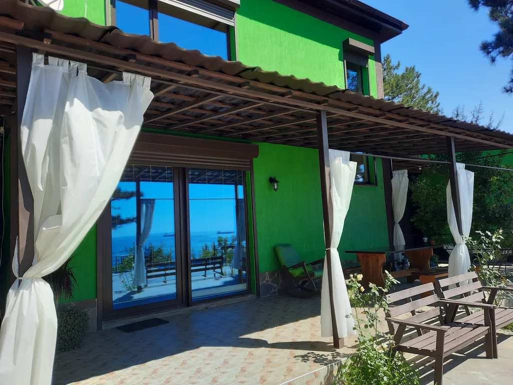 Коттедж Уютная вилла с потрясающим видом на море — Гизель-Дере