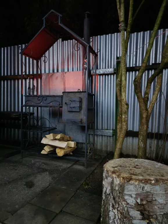 Дом на лесной опушке с банeй на дpовax и бильярдом