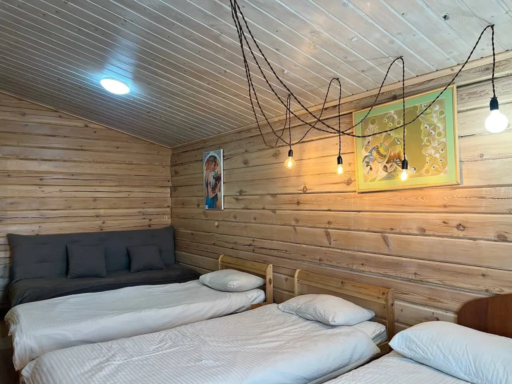 Шале Муха дом с верандой