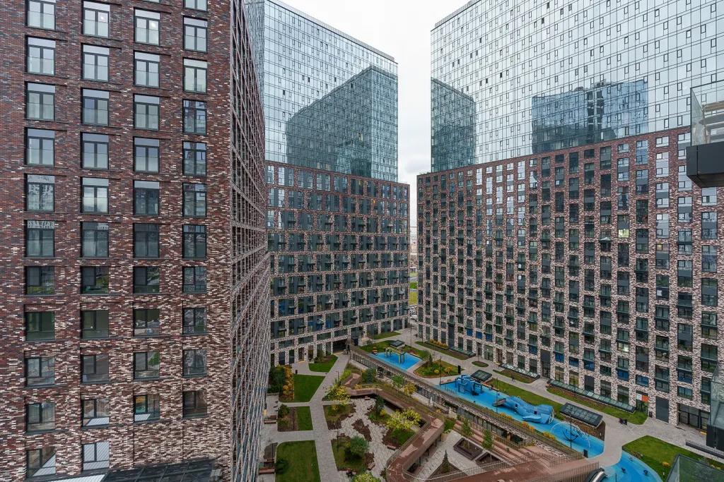 Квартира Квартира Евродвушка с видом на Москву реку — Москва