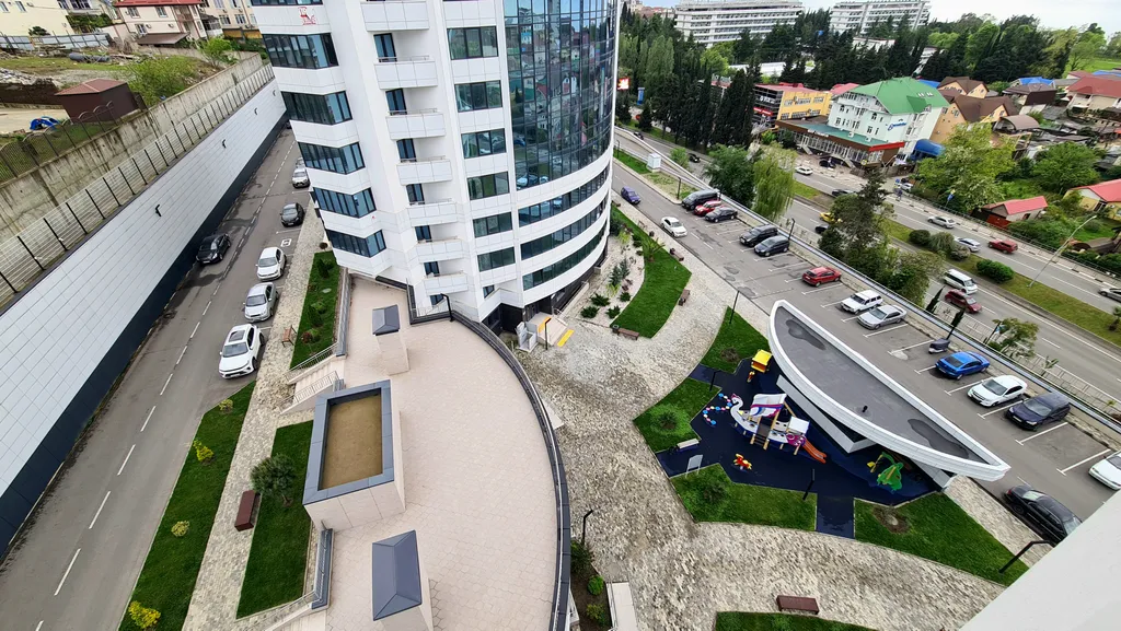 Квартира Двухкомнатная квартира с видом на море. — Адлер