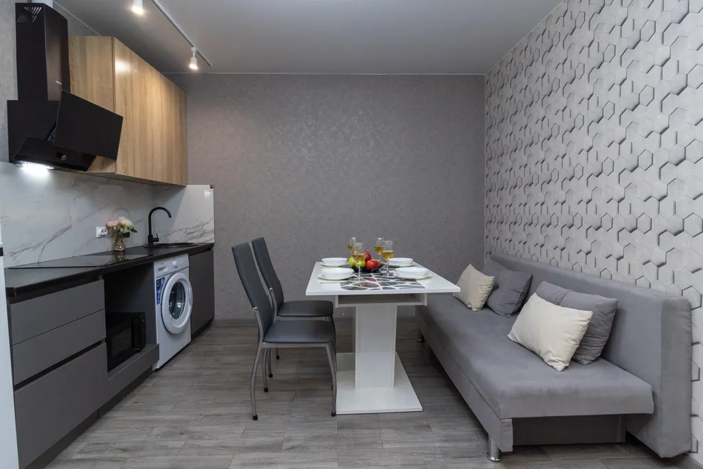 Квартира Квартира Евродвушка в современном районе — Краснодар