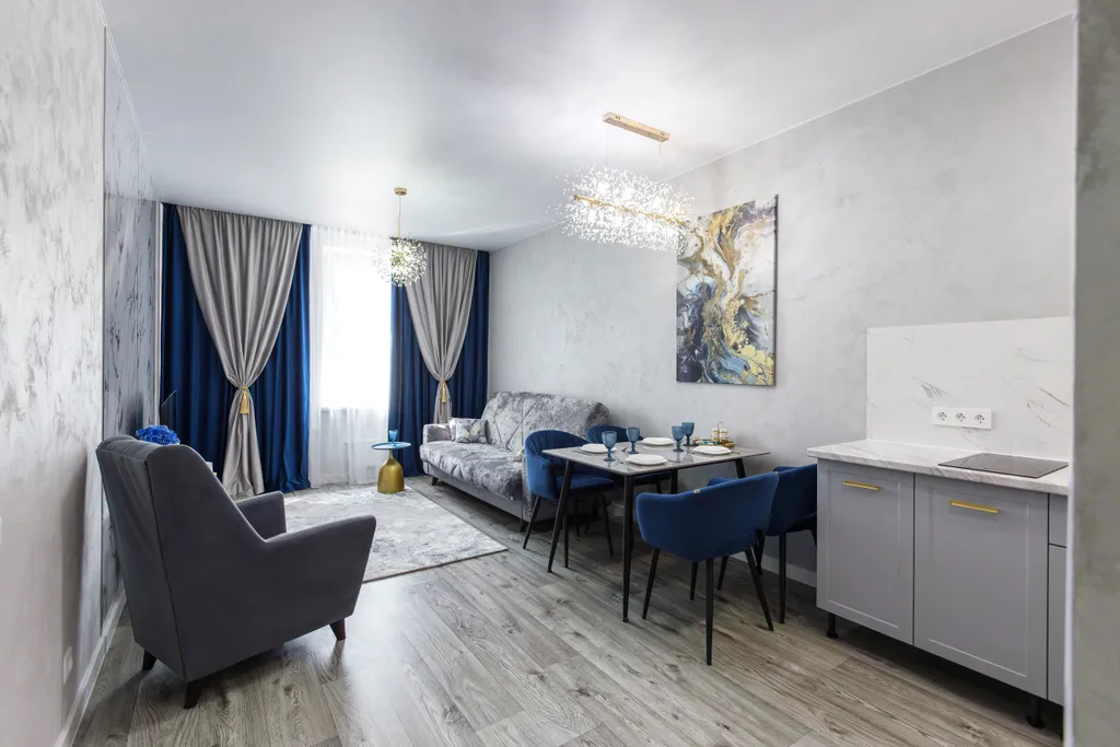 Квартира с дизайнерскими ремонтом около ЖД вокзала