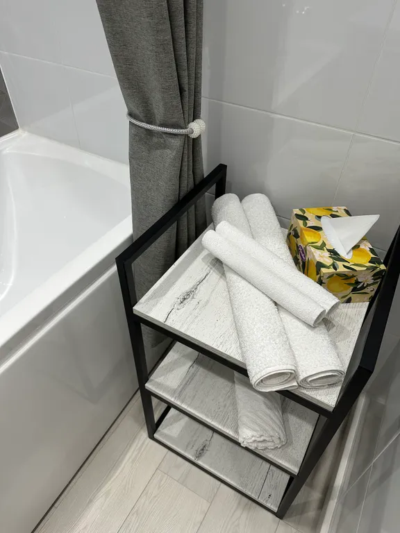 Современная квартира у вокзала с кондиционером