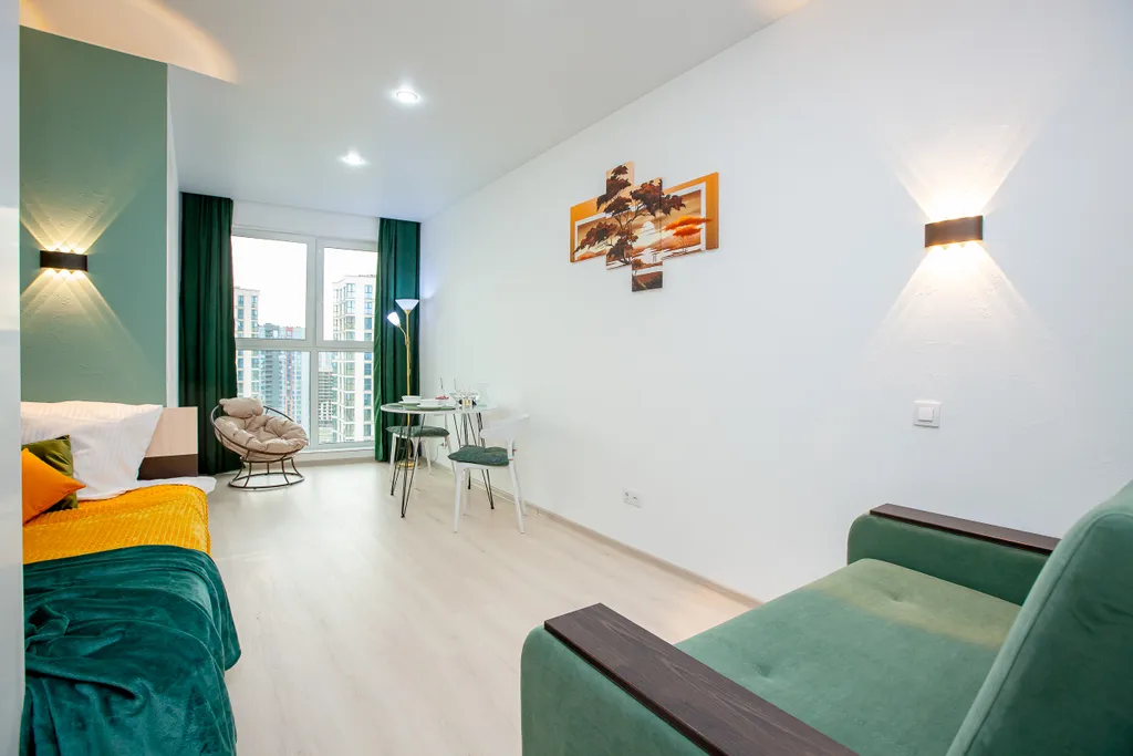 Квартира Новая студия с дизайнерским ремонтом ЖК Минск Мир — Минск