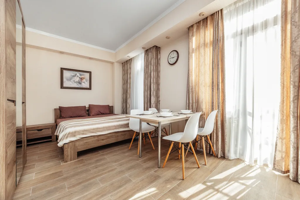 Квартира Квартира Светлая и уютная студия в центральной части Адлера у моря — Адлер