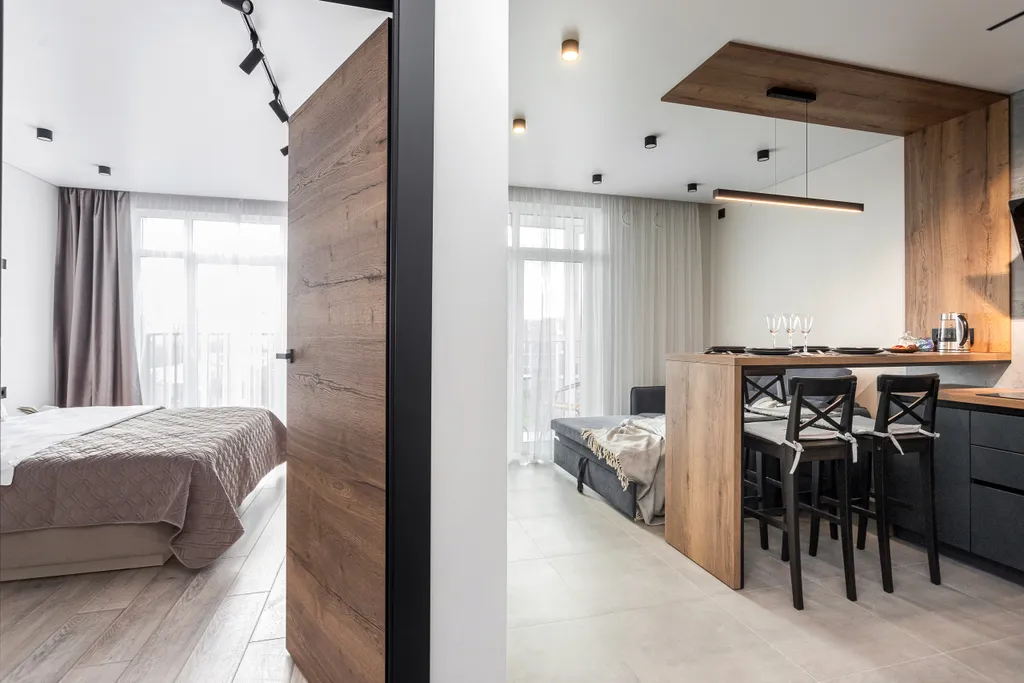 Квартира Стильный и современный апартаменты в центре города — Калининград