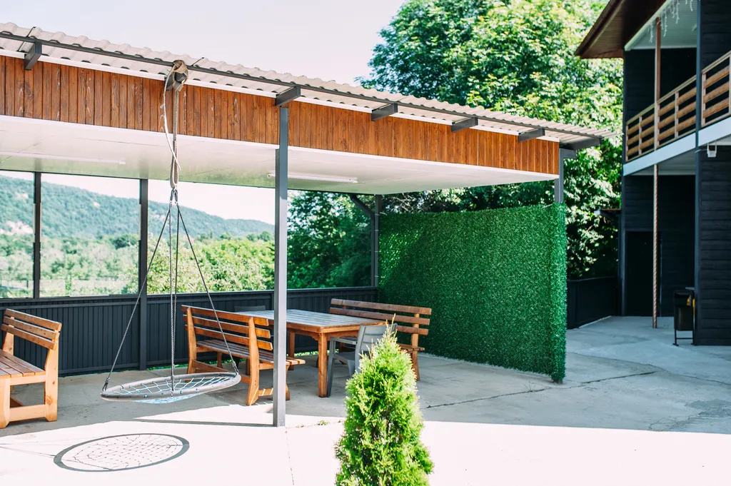 Четырехместный дом 2-х этажный