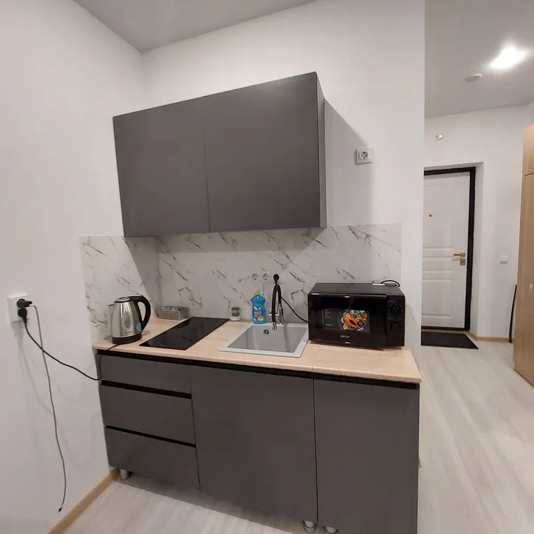 Уютная студия около Ботанического сада возле метро цена от 2000 за сут