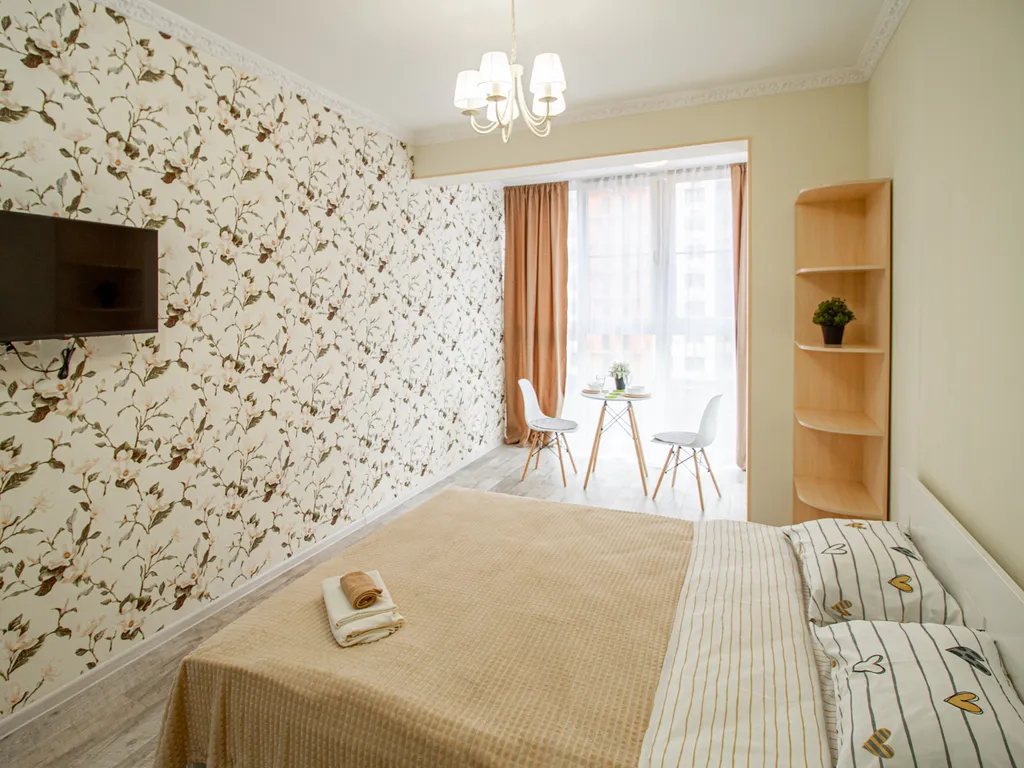 Квартира Комфортная и светлая студия — аренда посуточно в Боброво