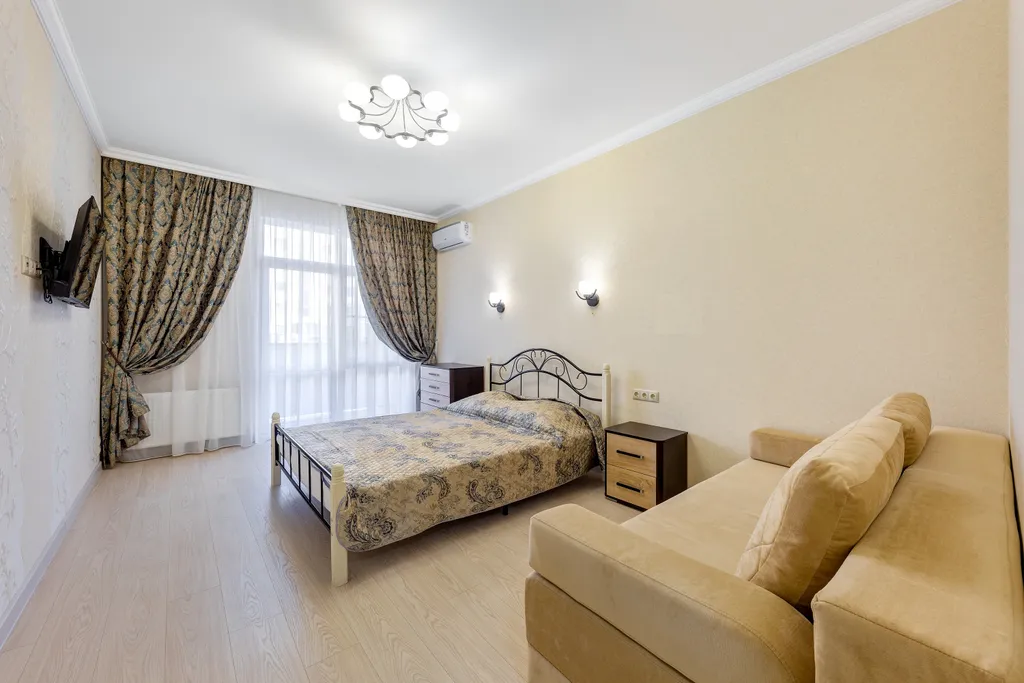 Квартира Квартира Апартамент с бассейном Изумрудный город — Геленджик