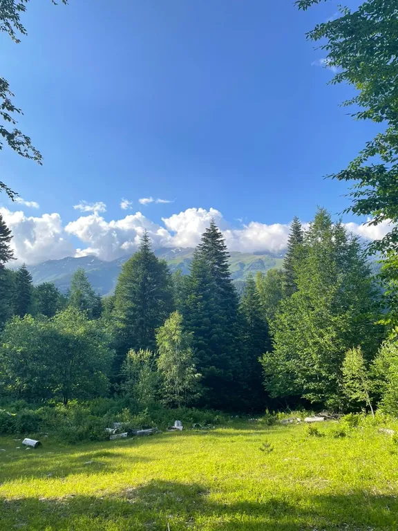 А-фрейм с видом на горы