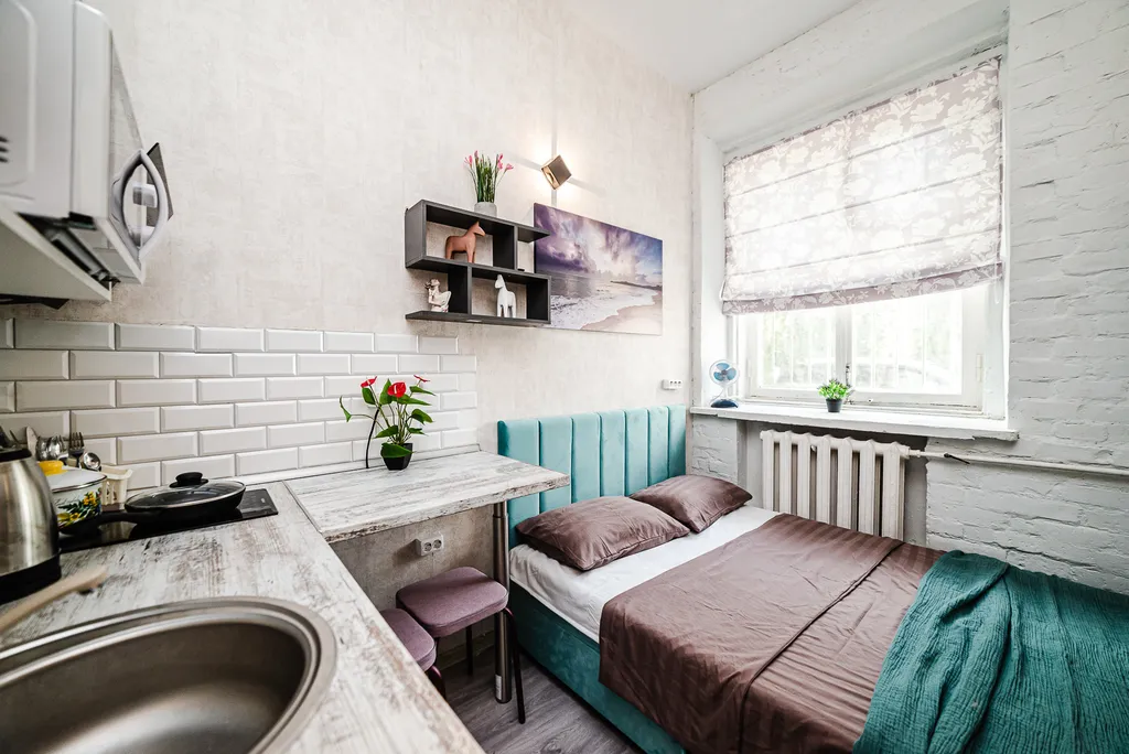 Квартира Студия на Макеева — аренда посуточно в Москва