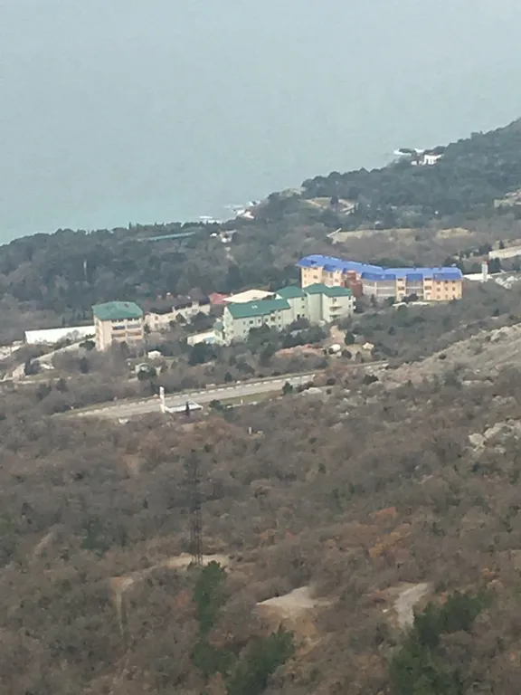 Апартаменты с видом на море, горы в новом доме над Форосским парком