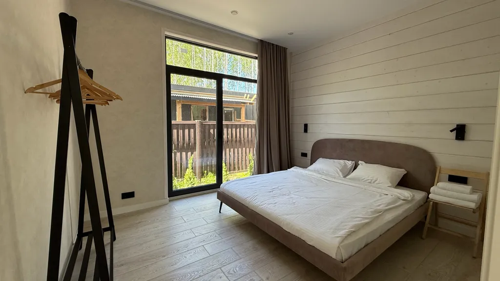 Коттедж Панорамный дом в окружении леса с сауной и чаном — Семеновское