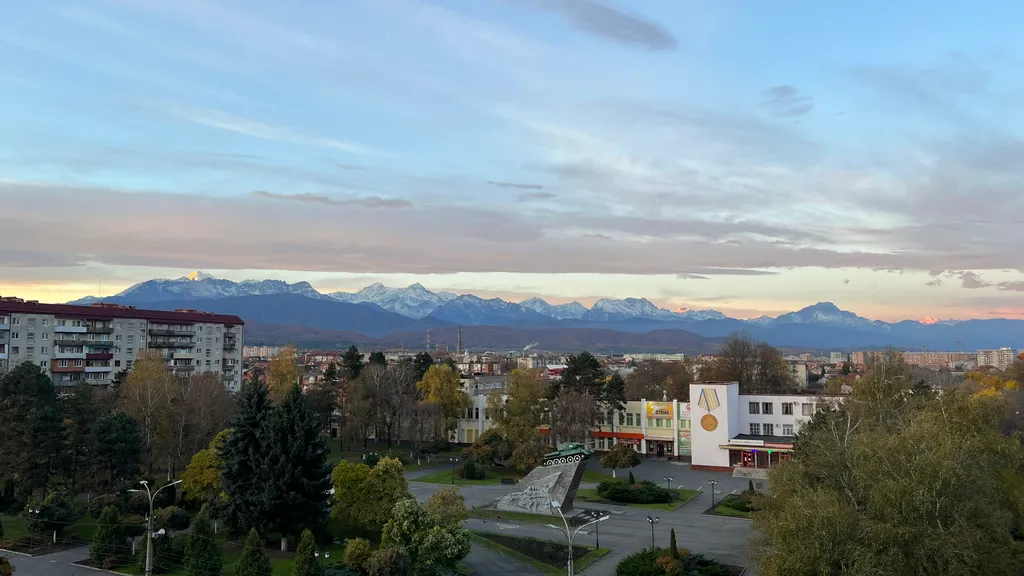 Квартира с видом на горы