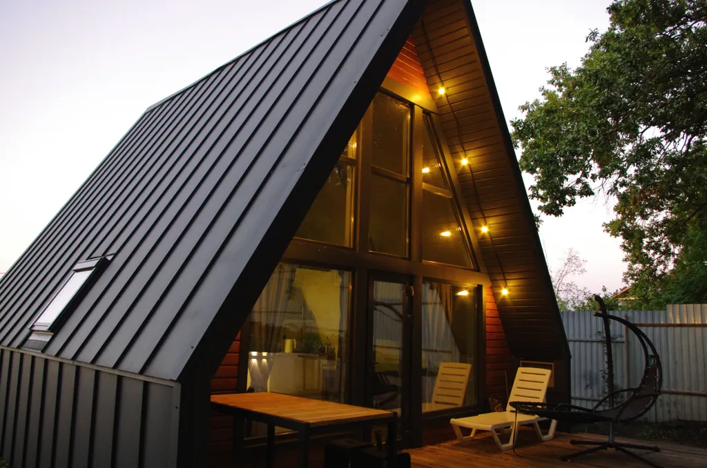 Уютный барн в дубах